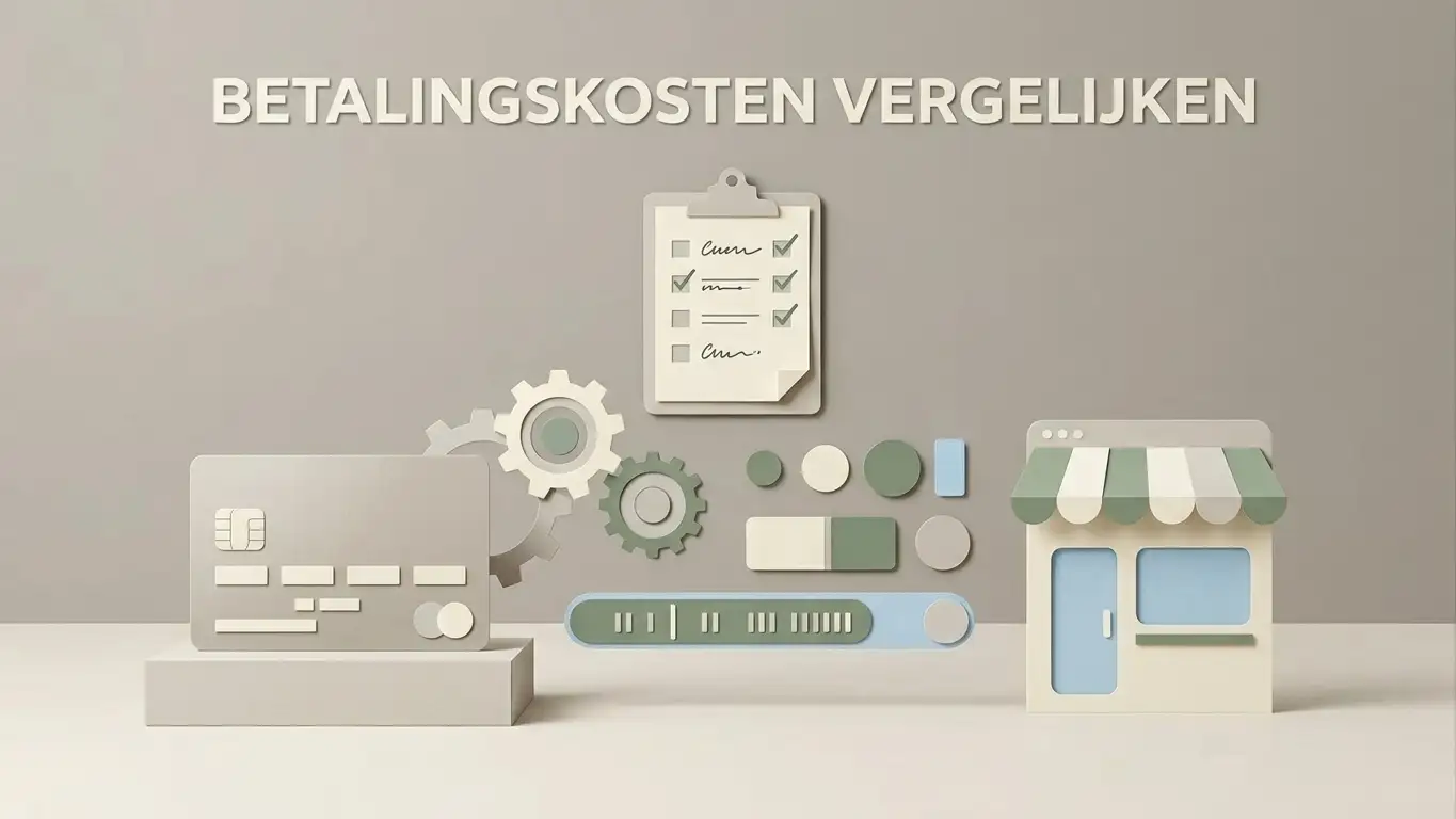 Illustratie van een prepaid voucher naast afzonderlijke controles voor kosten, limieten en verwerkingstijd